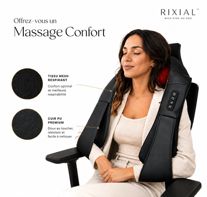 Appareil de massage chauffant multi-intensité